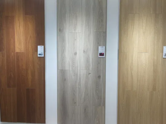 Produttore cinese Nuova tecnologia tedesca HDF 12mm Classe 33 Grandi lotti 8mm AC4 High Gloss Prezzo economico Pavimenti in laminato di legno impermeabile